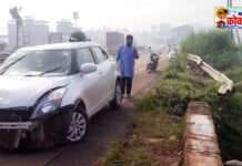 मुंबई गोवा महामार्गावर पुन्हा अपघात, लोटे येथे झाला कारचा अपघात, रस्त्याच्या निकृष्ट कामावर वाहनचालक संतप्त