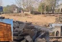 पाचाड परिसरात सुरू असलेल्या कामांचा बोजवारा; रायगड प्राधिकरणकडून होणाऱ्या कामांवर नागरिकांची नाराजी