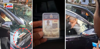 नवी मुंबई अपघात (Navi Mumbai Accident) – पोलिस नेमप्लेट असलेल्या कारने अनेक वाहनांना धडक