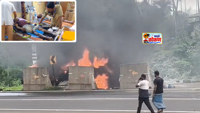 Anjanari Ghat Truck Fire