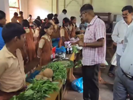 Vegetable Exhibition: सिंधुदुर्गात विद्यार्थ्यांचा अनोखा गावठी बाजार; रानभाज्यांचा जागर Vegetable Exhibition
