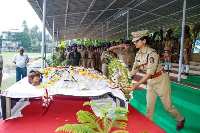 Raigad Police Dog Oscar 1 Raigad Police Dog Oscar 1
