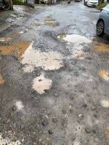 Chiplun Road Potholes