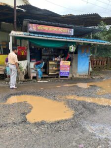 Chiplun Road Potholes